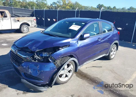 2016 Honda Hr-V Lx from USA, damaged, VIN 3CZRU5H3XGM735268